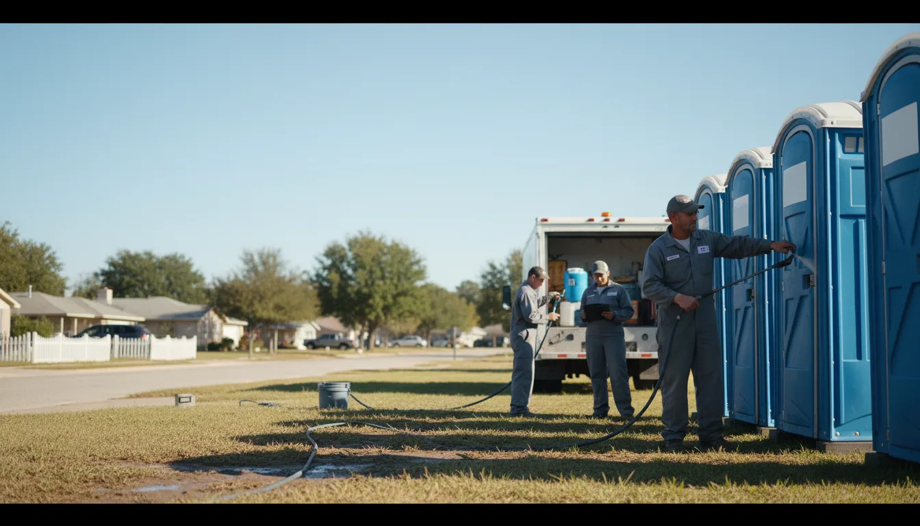 Long-Term Portable Toilet Rental in Greeley, KS near me
